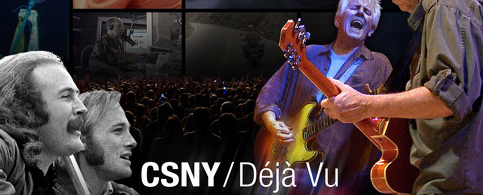 movie poster for csny deja vu